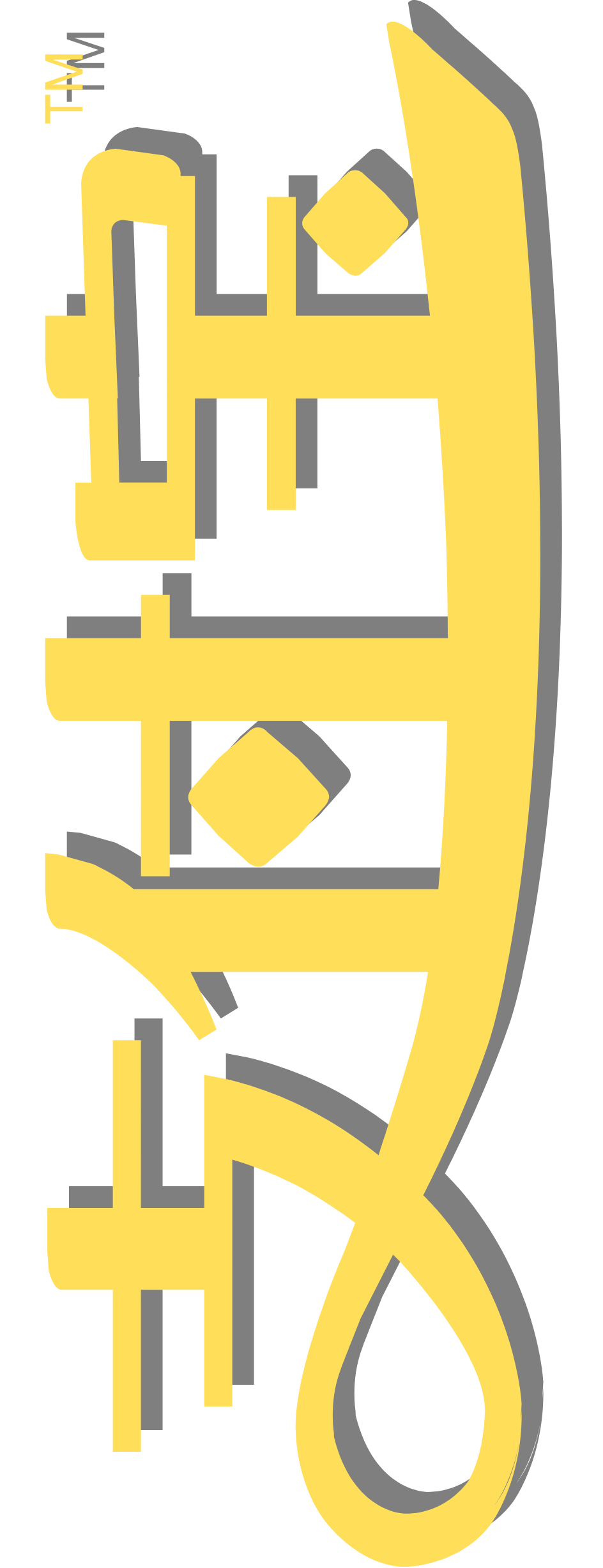 Vertical yellow AliPayBot wordmark on a dark background.